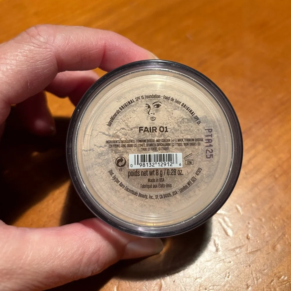 Bareminerals Original Loose Talc-Free Mineral Powder Foundation SPF 15